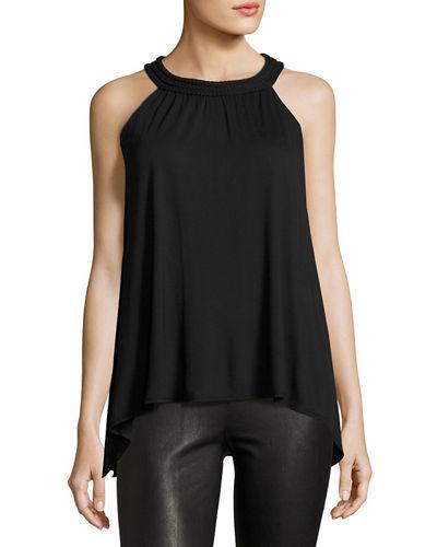 Fine High Twist Jersey Ruche
