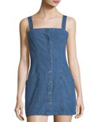 Vagabond Snap-front Denim Dress