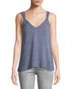Suri Bow-back Gauze Tank