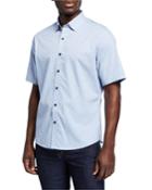 Men's Slim-fit Clip Heather Short-sleeve