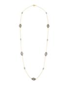 Long Leaf Cluster-station Necklace,