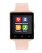 Air 2 Smartwatch W/ Touch Screen, Rose/blush