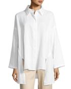 Petite Linen Oversized