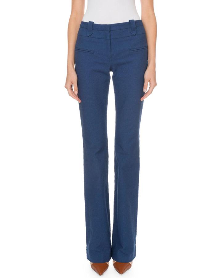 Serge Textured Cotton Classic Trousers