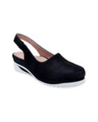 Taye Leather Slingback Clogs
