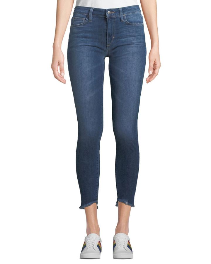 Charlie Ankle Blondie Raw-hem Jeans