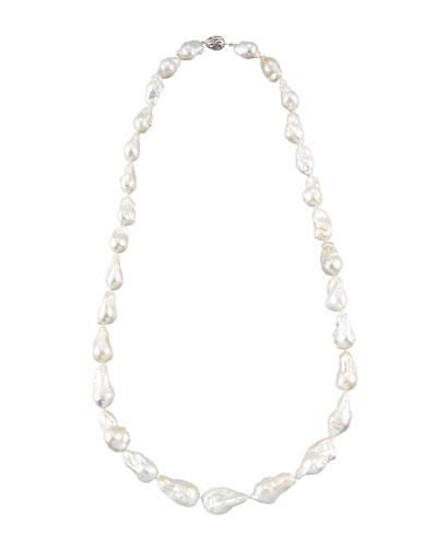 Freshwater Baroque Pearl Necklace,