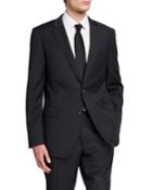 Men's Pinstripe Trim Fit Two Piece