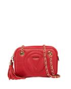 Dalila Dollaro Leather Logo Camera Bag