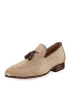 Men's Suede Leather-tassel