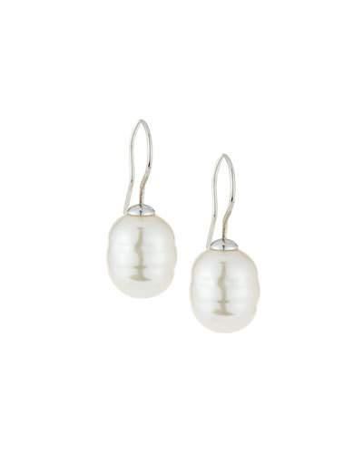 Pearly Baroque Drop Earrings