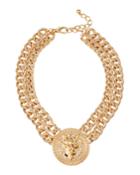 Lion Head Chain Collar Necklace