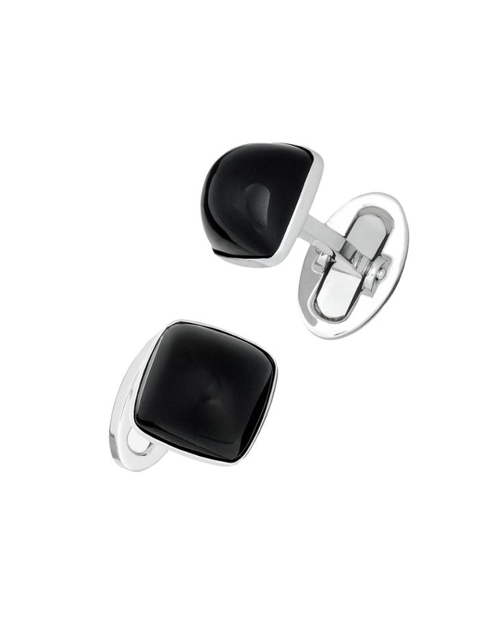 Pyramid Onyx Cufflinks