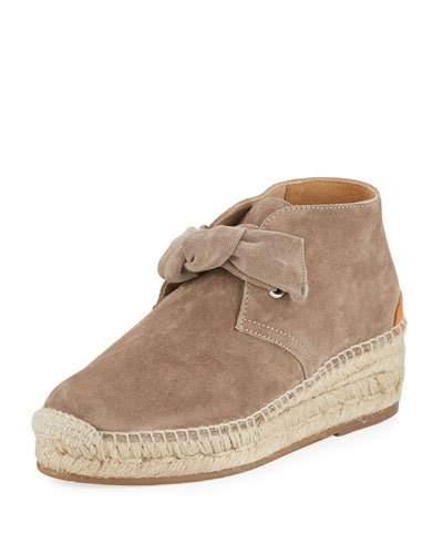 Gena Suede Espadrille Bootie