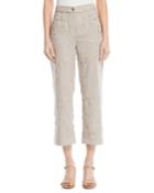 Brocade Crop Pants