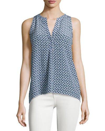 Aruna Sailboat-print Tank, Porcelain