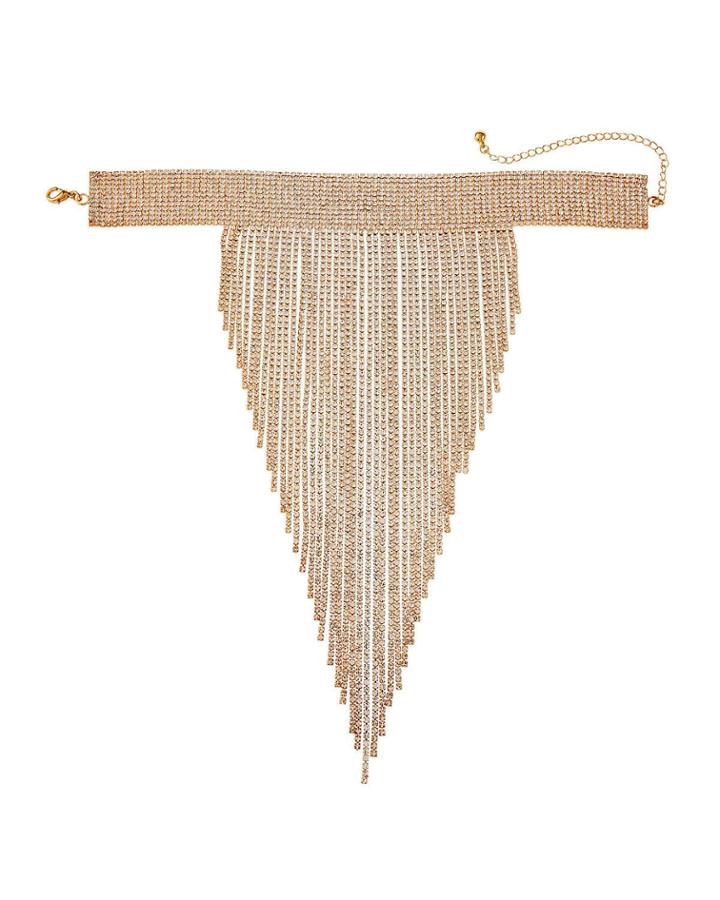 Rhinestone Collar Necklace