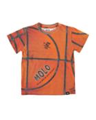 Road Basketball Print T-shirt,