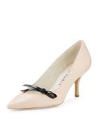 Addy Leather Bow Pump