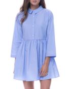 3/4-sleeve Fit-&-flare