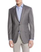 Super 130s Wool Check Two-button