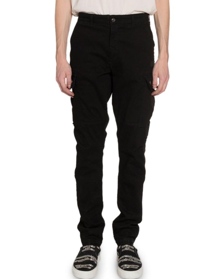 Men's Relaxed Stretch-twill Cargo Pants