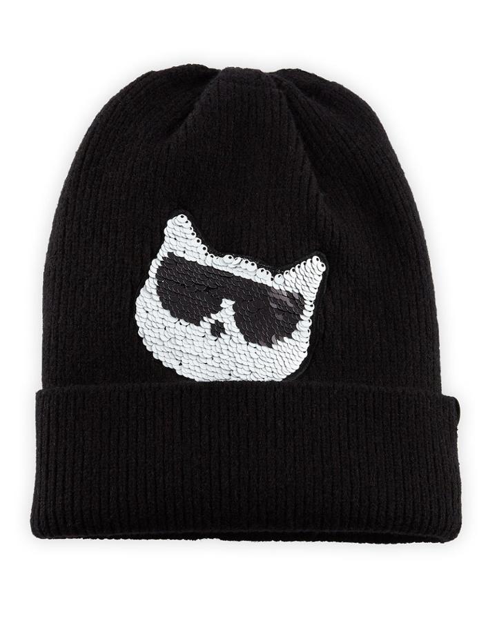 Sequin Choupette Beanie