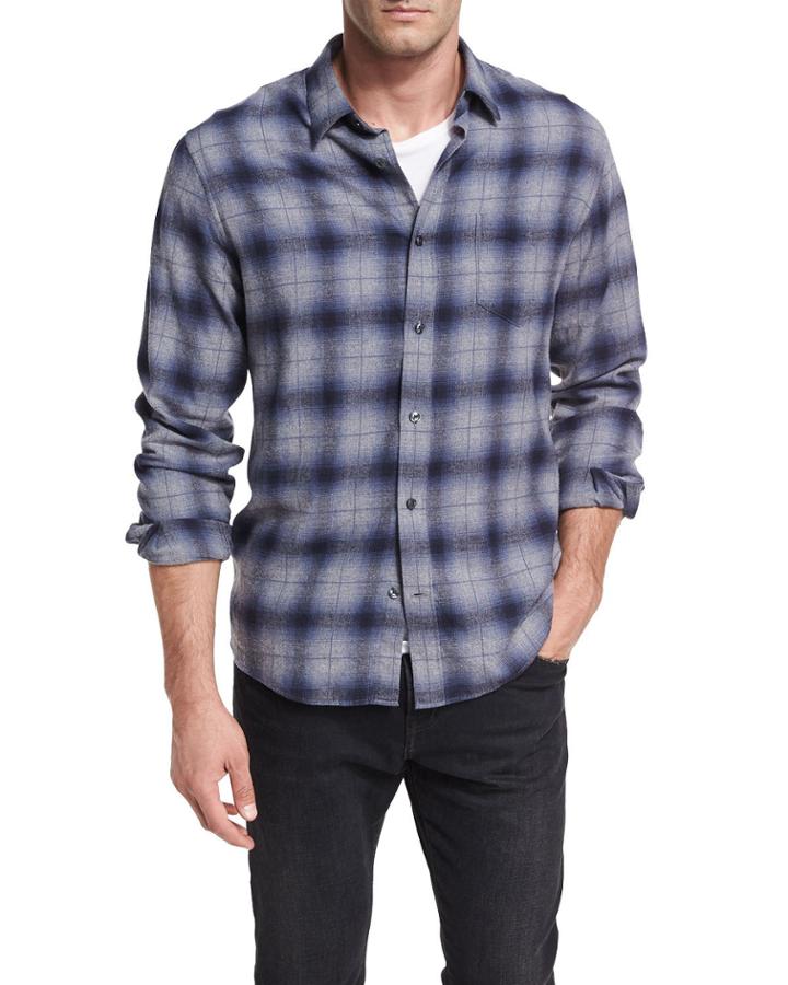 Shadow Plaid Cotton