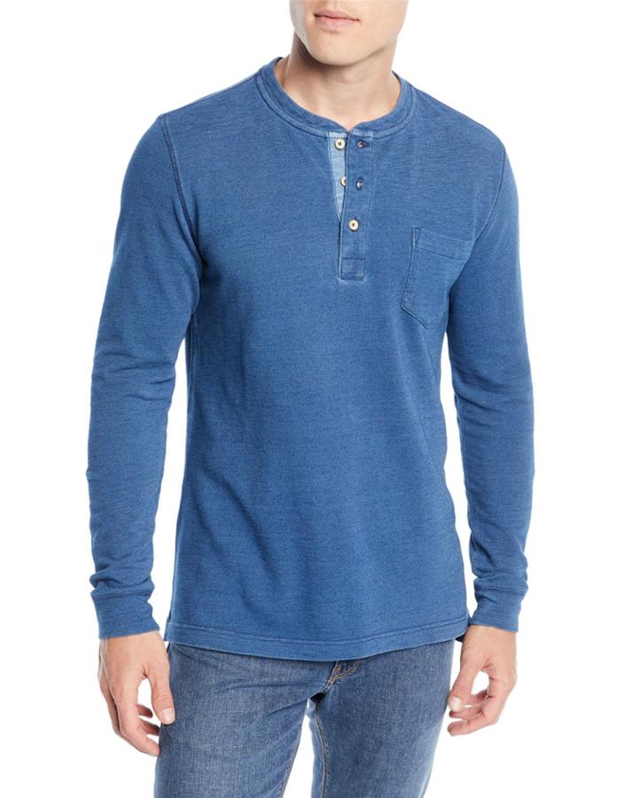 Seaside Cotton Henley
