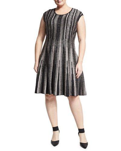 Northern Lights Sleeveless Twirl Dress, Multi,