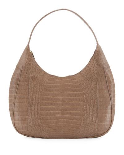 Crocodile Hobo Bag