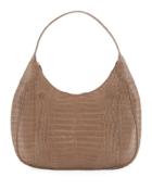 Crocodile Hobo Bag
