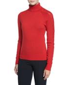 Detailed Long-sleeve Turtleneck