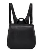 Kate Smooth Leather Backpack, Black