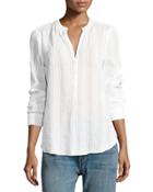 Ls Shirred Nk Popover