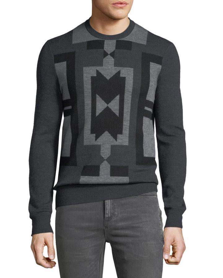 Men's Deco Modernist Wool