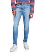Men's L'homme Slim Light-wash Jeans