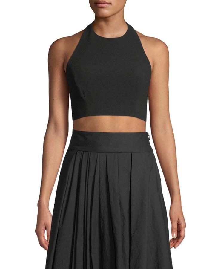Oakley Halter-neck Crop Top
