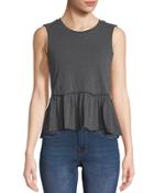 Lafayette Peplum Crop Top