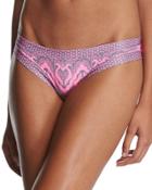 Ziz Swim Bottom, Pink Pattern