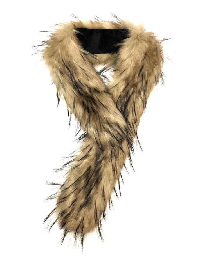 Long-tipped Faux Fur Pull-through