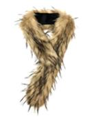 Long-tipped Faux Fur Pull-through