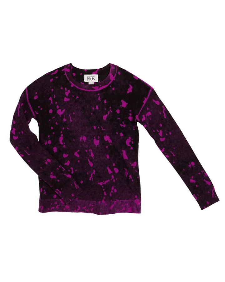 Inked Splatter Paint Sweater,