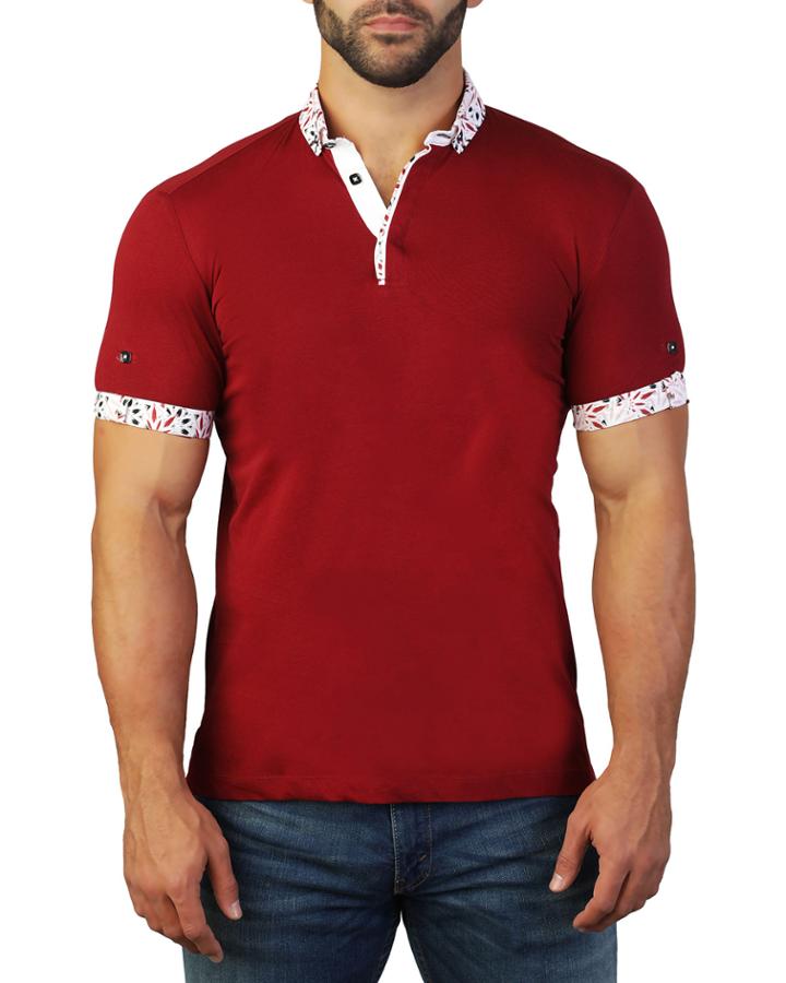 Men's Mozart Flower Polo