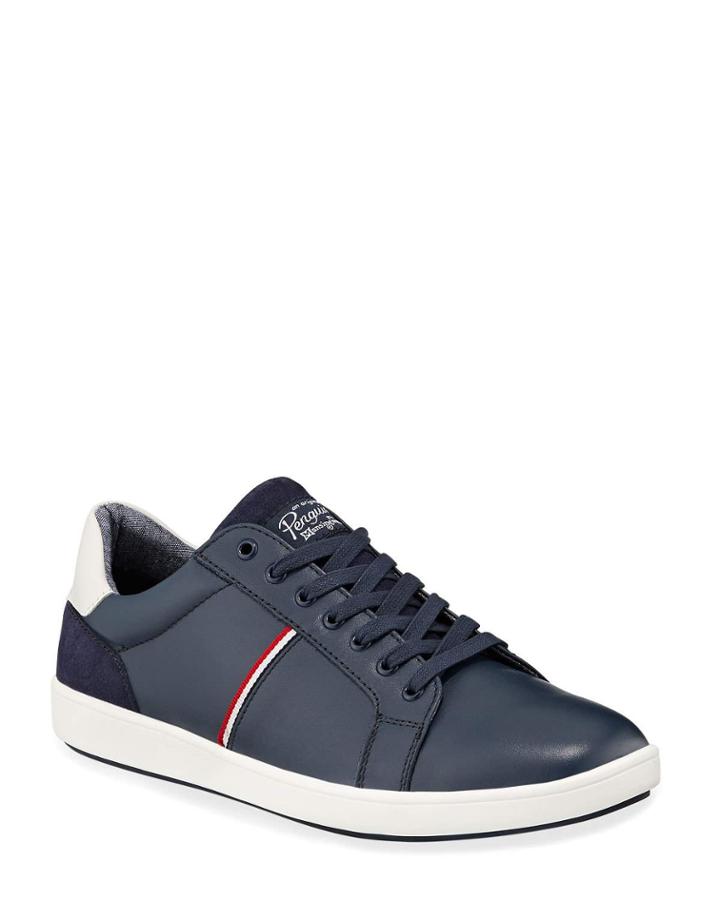 Men's Leo Leather Low-top