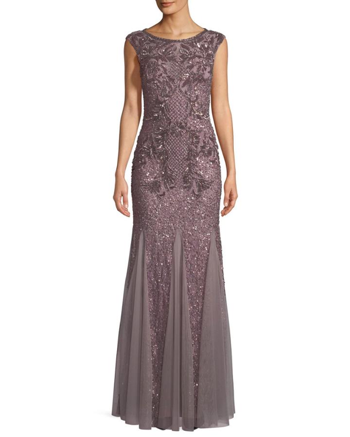 Open-back Beaded