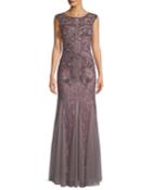 Open-back Beaded