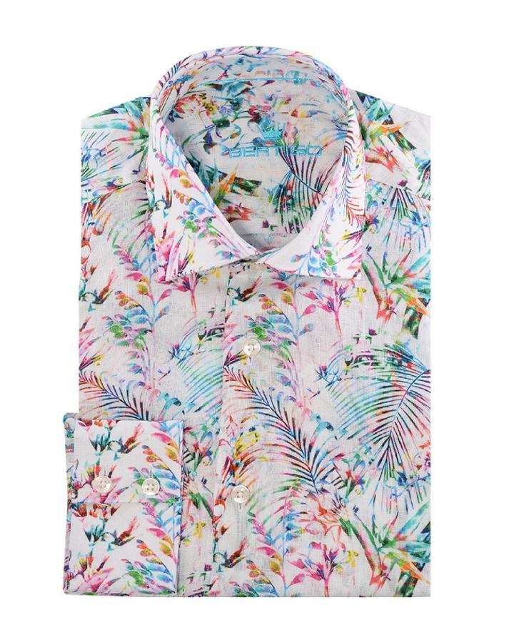 Men's Bernard Multicolor Abstract Print