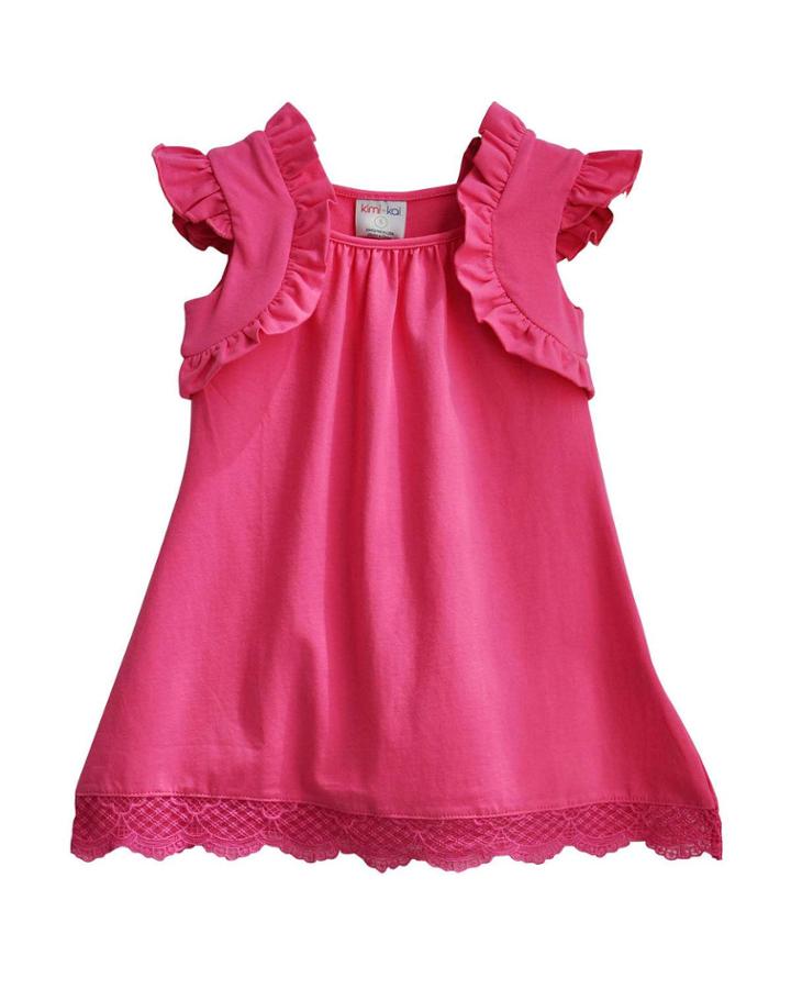 Kelly Ruffle-trim Top,