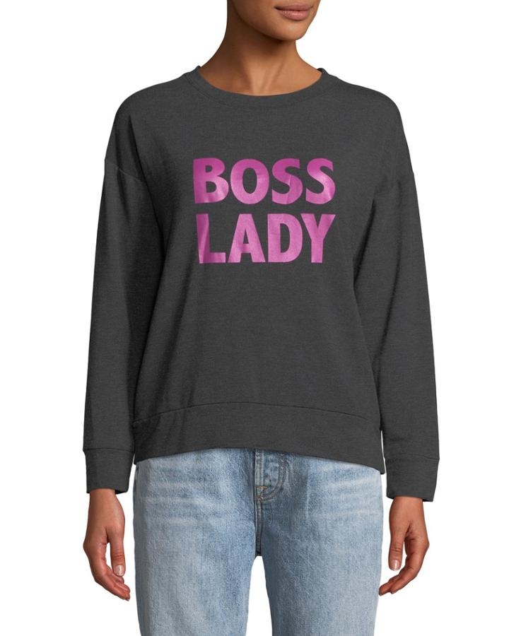Bosslady Slogan Crewneck